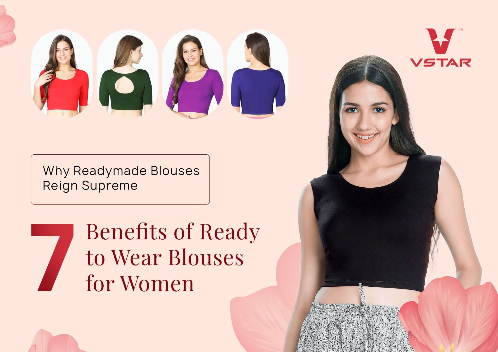 The Readymade Comfy Blouses from VStar That Will Steal Your Heart