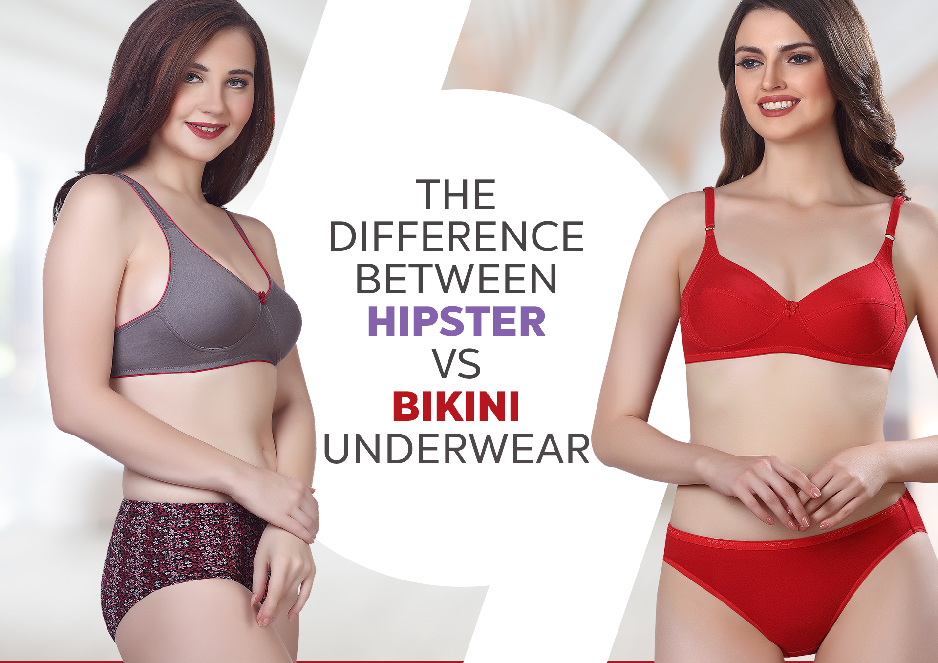 What is the Difference Between Hipster and Bikini Panties