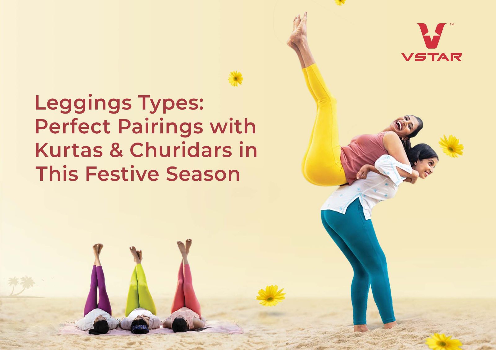 Buy Leggings For Women Online - Pant Leggings From VStar