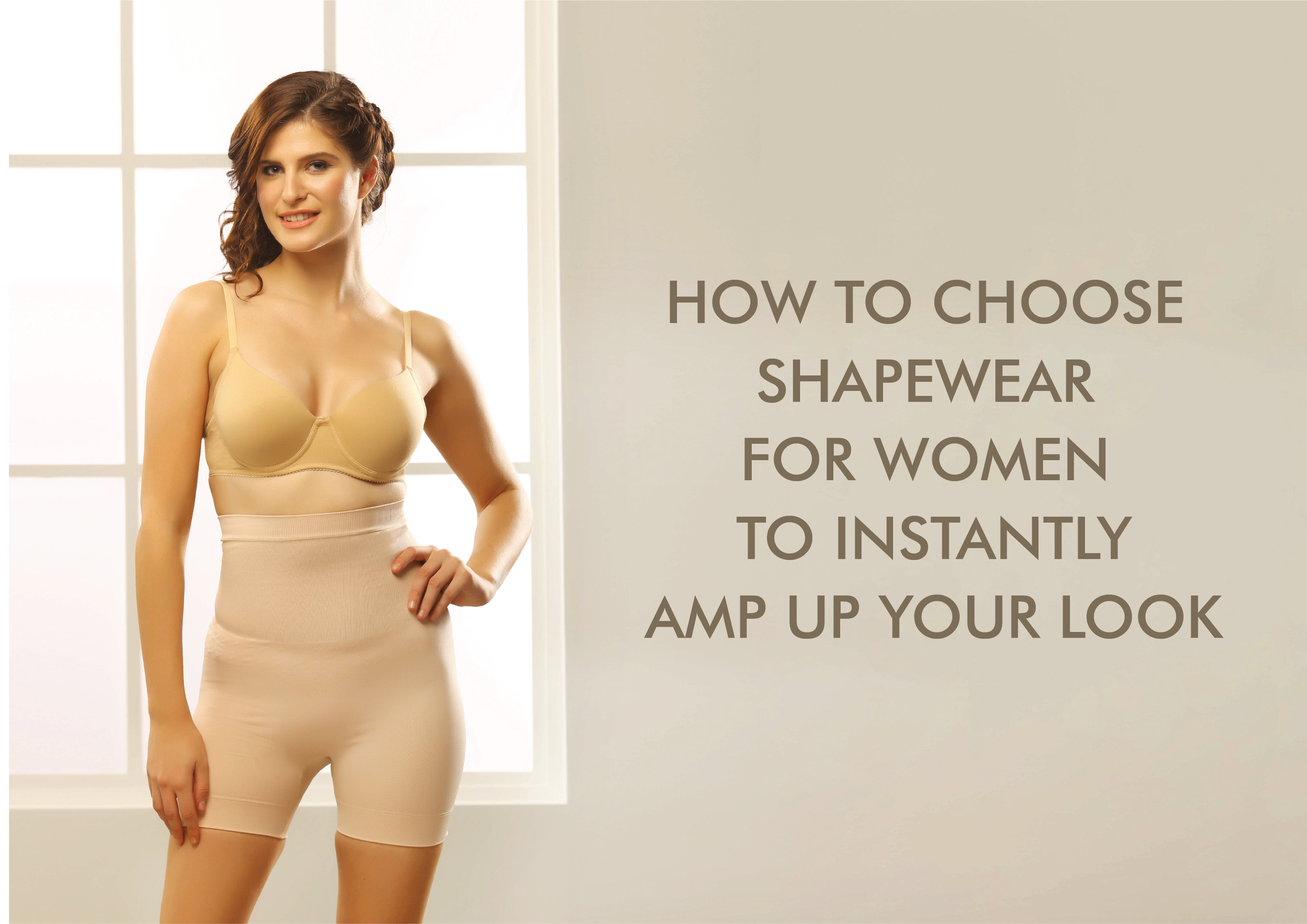 4HOW Shapewear-for-Women Tummy-Control High-Waist Seamless-Shaping