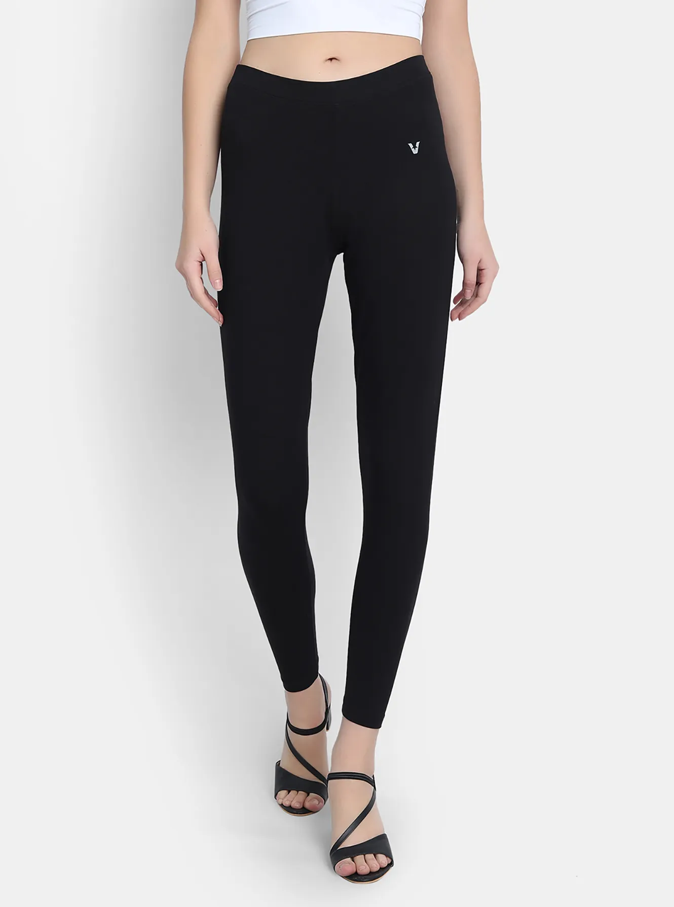 Buy DAY IN DAY OUT BLACK LEGGINGS for Women Online in India