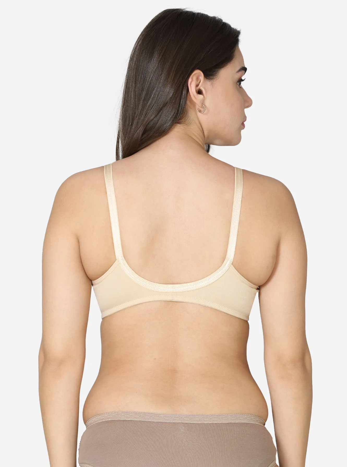 Free People Front Strap Triangle Bra Carbon X Small