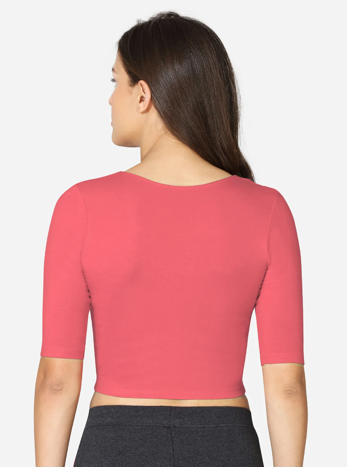 Buy Deep front neck comfy blouse with back Red Online at Best Prices in  India - JioMart.