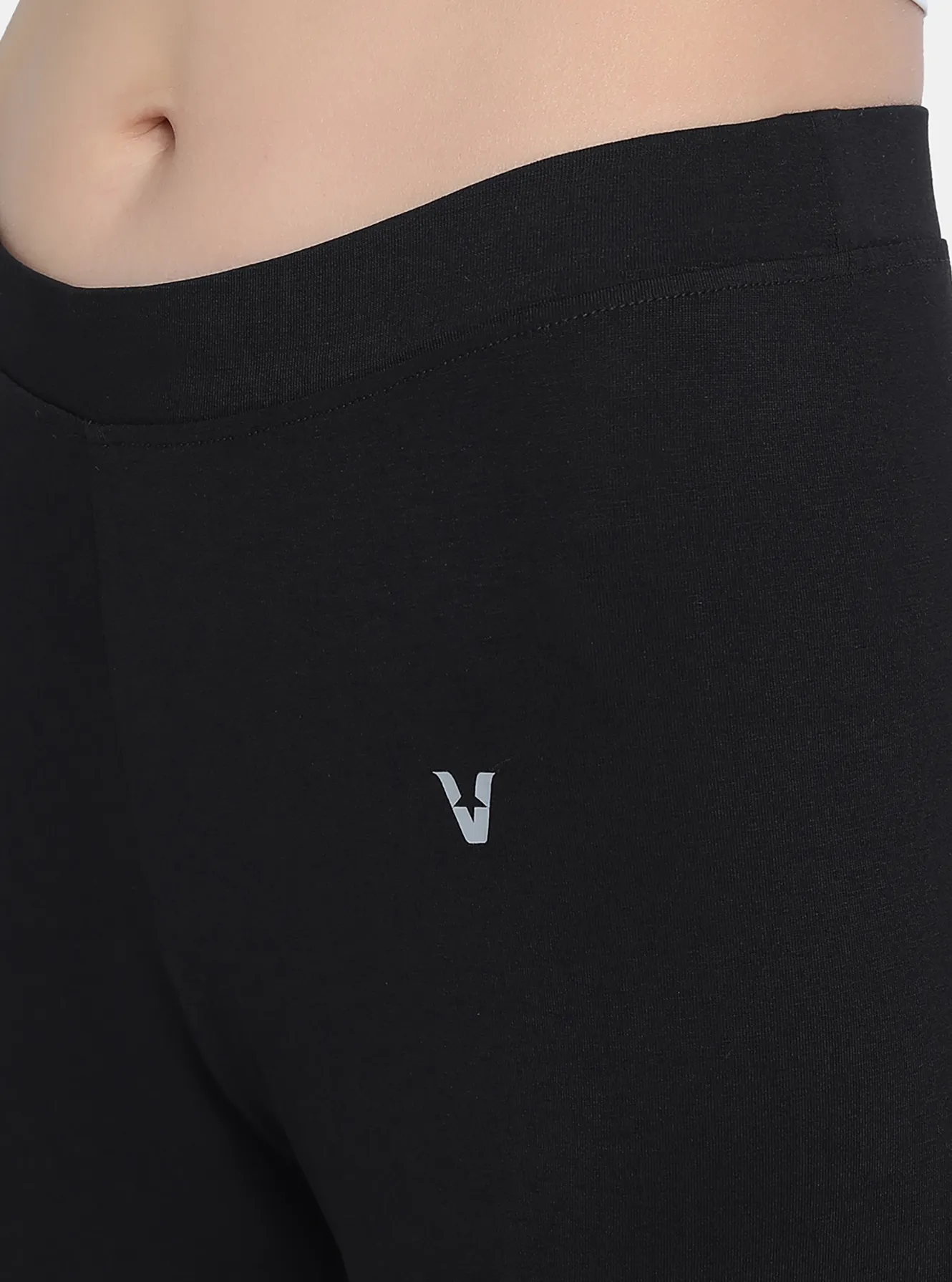Buy Women Polyester Straight-Cut Gym Pants - Black Online | Decathlon