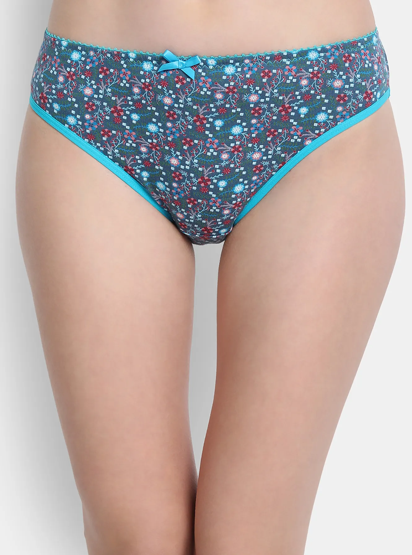 Bikini Panties with Brand Print