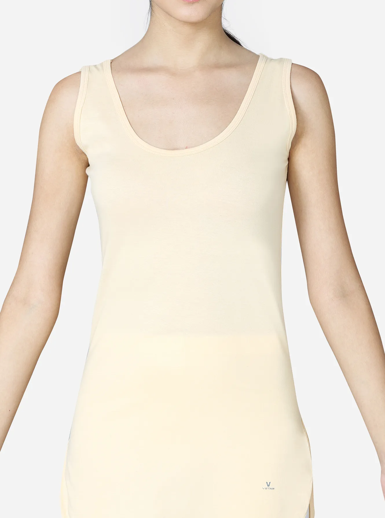 H HIAMIGOS Women's Cotton Tank Top with Built-in India