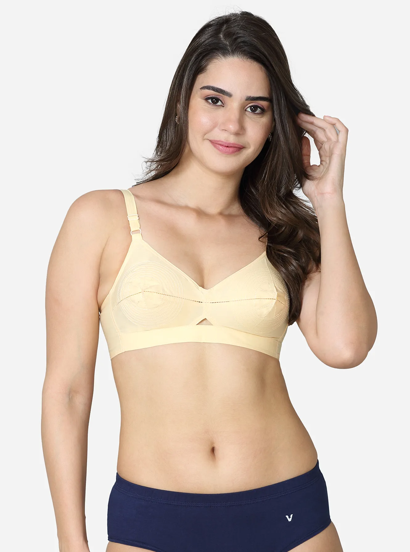Buy Premium Quality Cotton Round Stitch Bra (3 Pieces) , C Cup Online @  ₹799 from ShopClues