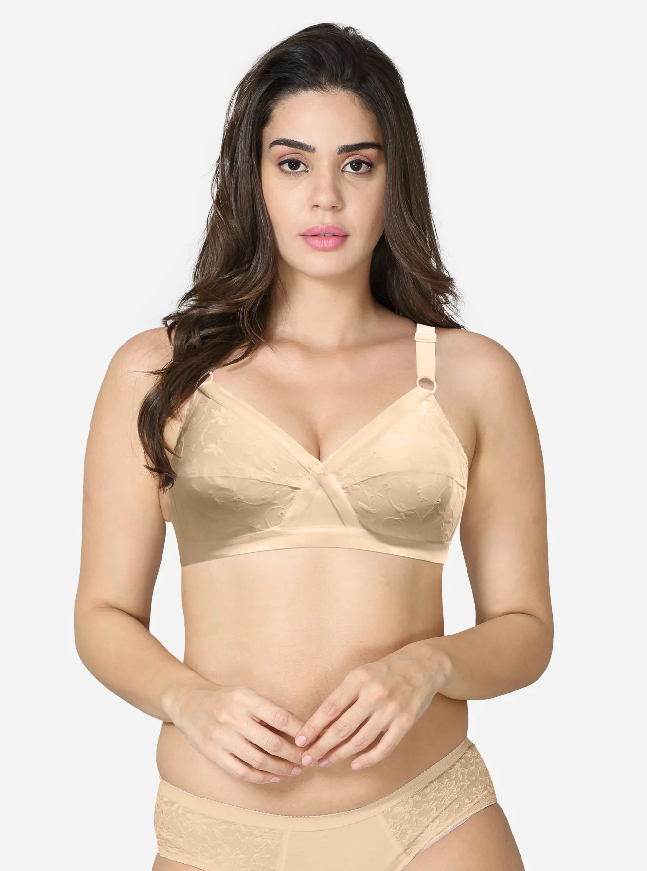 Special Big Size Non Padded Full Coverage Bra (Pack Of 3) Big Size Bra Plus  Size
