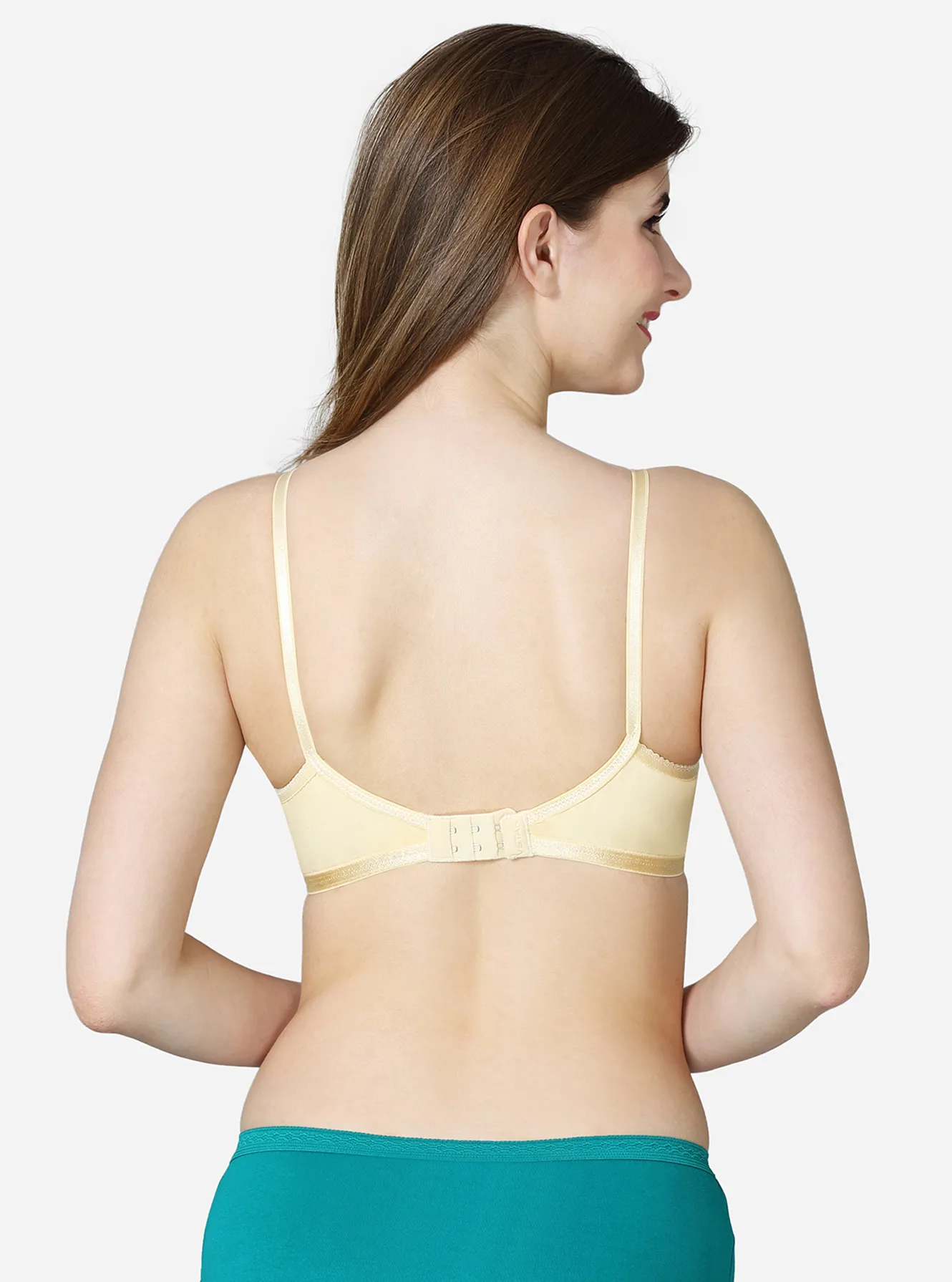 V STAR ROUND STITCHED COTTON BRA PACK OF (3PC COMBO)