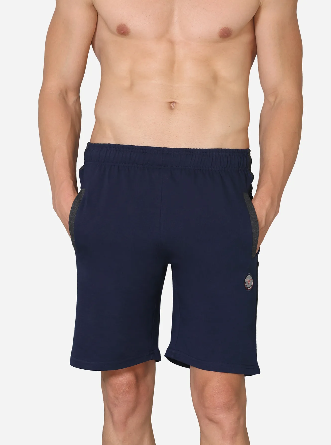 Cotton shorts with inner elastic waistband and pockets on both sides, Buy  Mens & Kids Innerwear