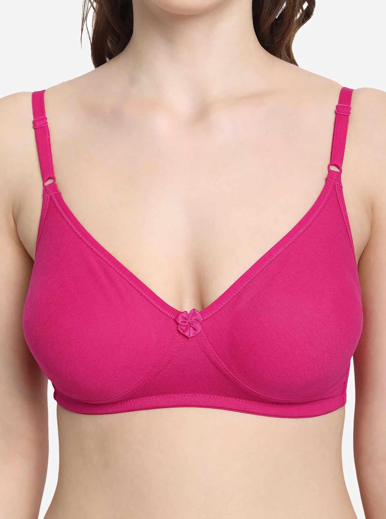 Buy Vstar Women's Cotton Non Padded Wire Free Full Coverage