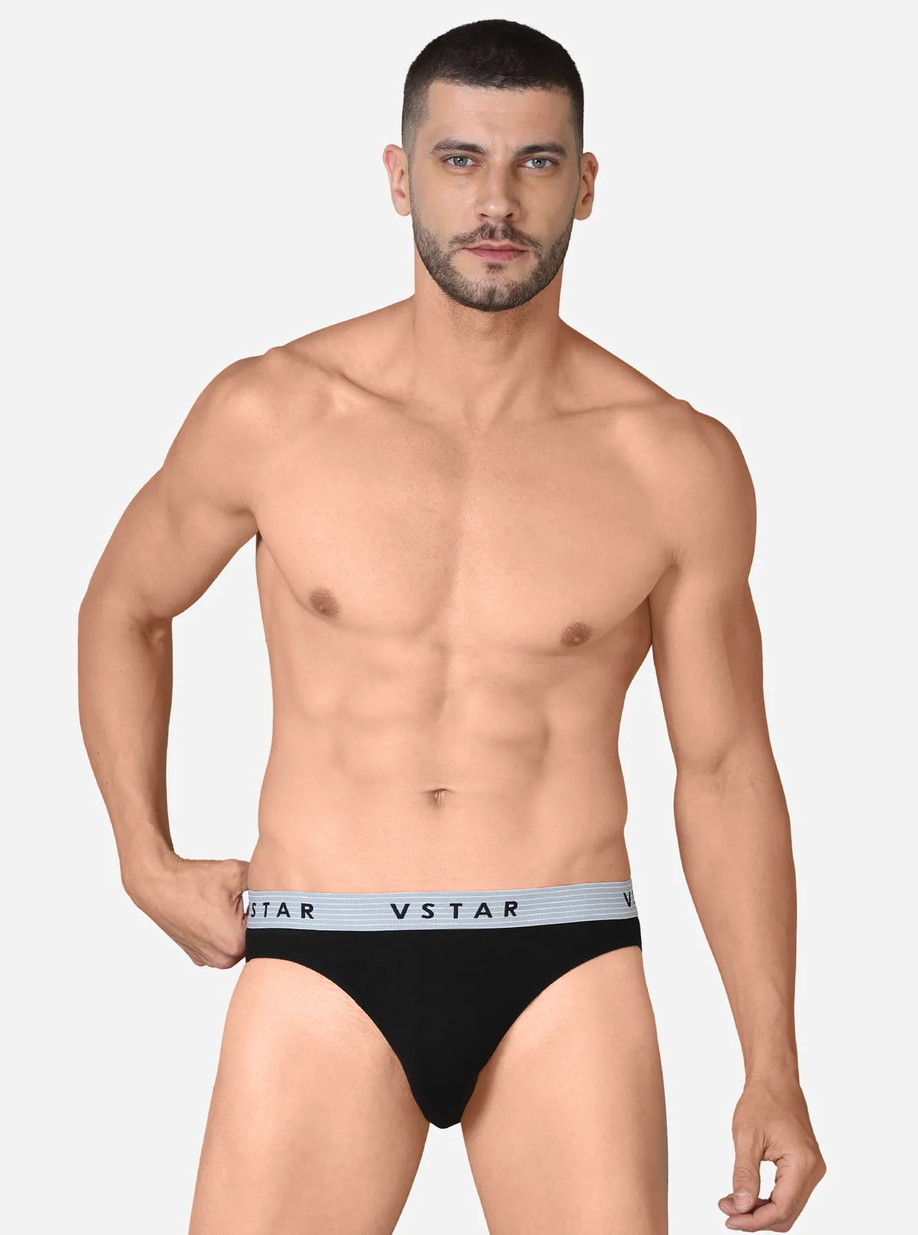 Premium combed cotton brief with square cut styling & concealed waist band, Buy Mens & Kids Innerwear