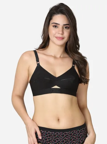 Ladies Plain Cotton Padded Bra, For Daily Wear, Size: 28-44 Inch at Rs  172/piece in Ahmedabad