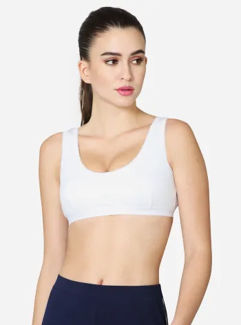 Buy VSTAR Sarah Double Layered, Knitted Moulded Cup Bra for Firm