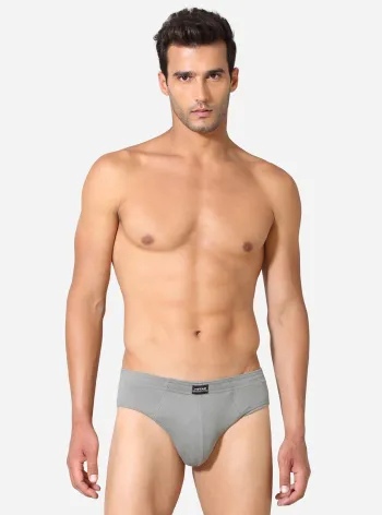 Premium combed cotton brief with Ultra soft concealed waistband