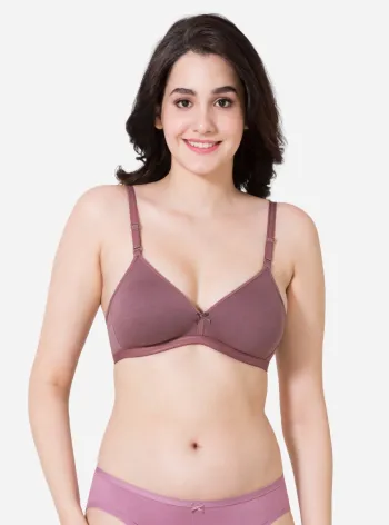 Buy CARRY ME COMFORTABLY NON PADDED NON WIRED PINK BRA for Women Online in  India