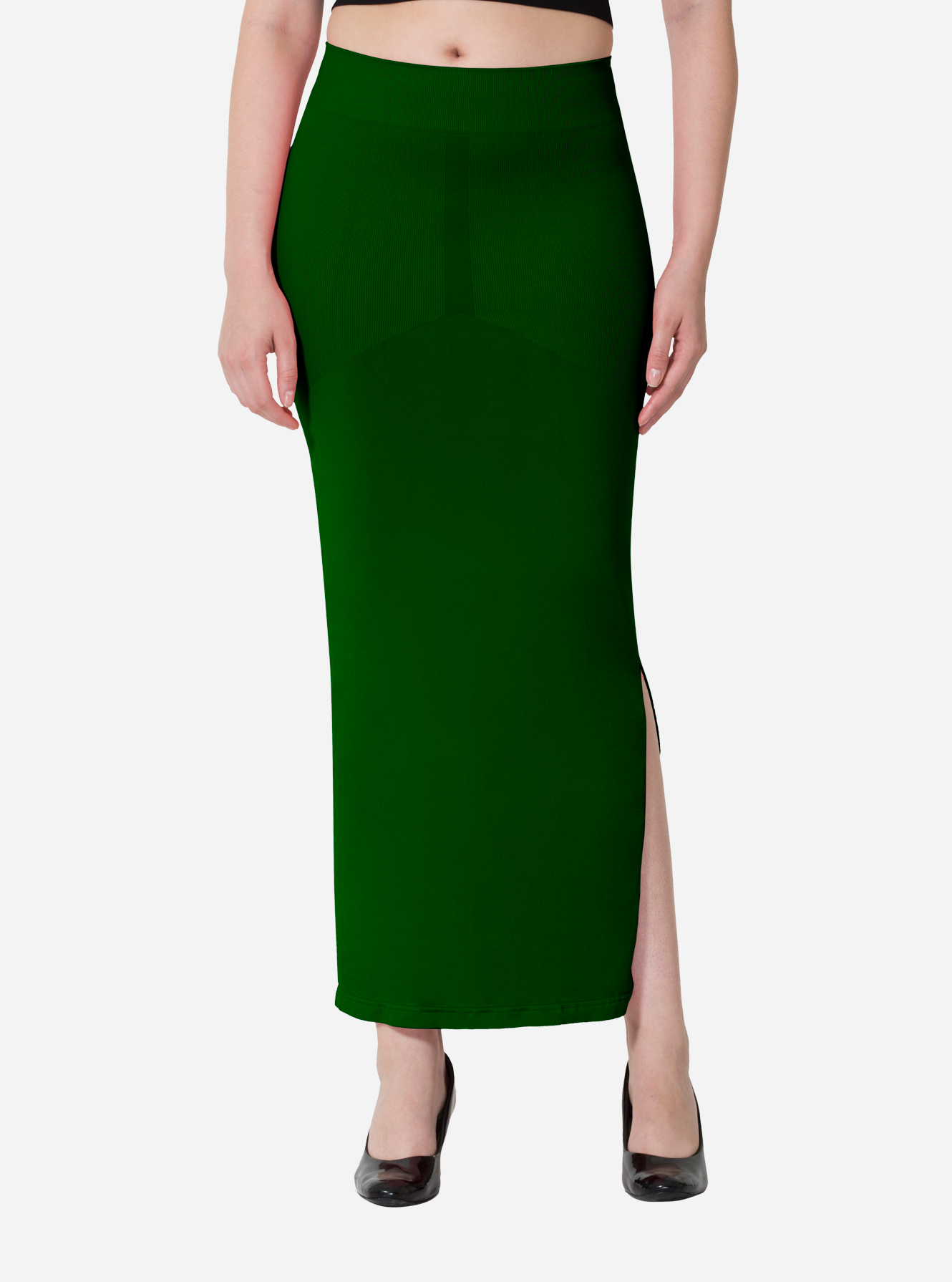 Wings - Saree Shapewear for Women(Dark Green)