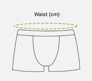 Underwear Size Chart for Men