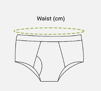 Underwear Size Chart for T-Shirts & Underpants